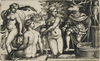 Diana im Bad von Georg Pencz