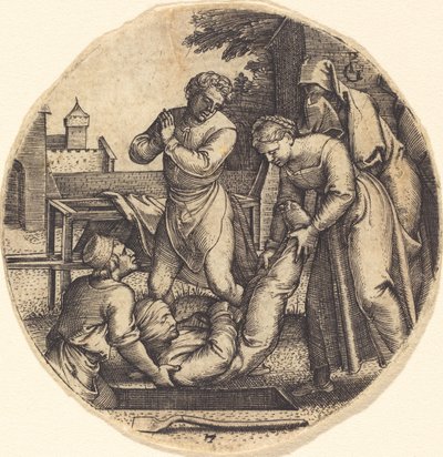 Die Toten begraben von Georg Pencz