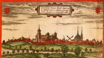 Kleve, Deutschland von Georg and Hogenberg Franz (1535 90) Braun