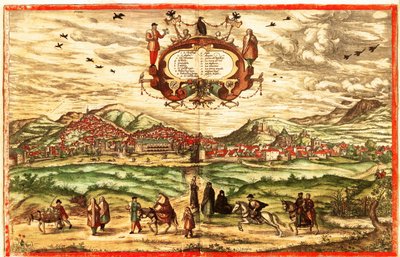 Spanien von Georg and Hogenberg Franz (1535 90) Braun