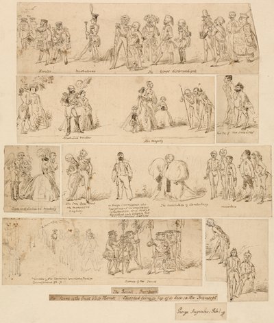 Der königliche Umzug von George Augustus Sala