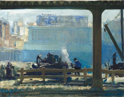 Blauer Morgen von George Bellows