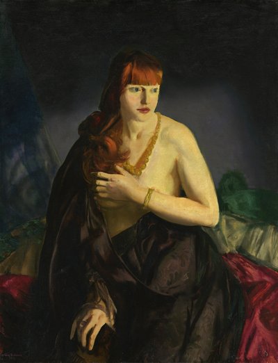 Nackte mit roten Haaren von George Bellows