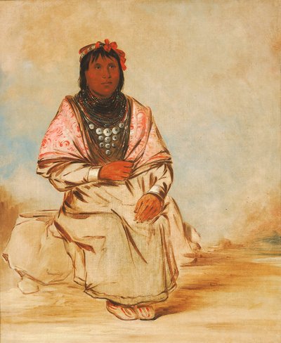 Eine Seminolenfrau von George Catlin