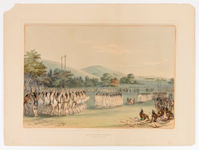 Ballspiel-Tanz Nr. 22 von George Catlin