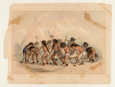 Büffeltanz Nr. 8 von George Catlin