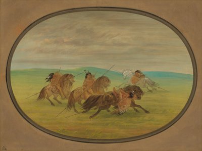 Camanchee-Reitkunst von George Catlin