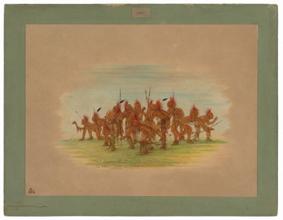 Entdeckungstanz - Saukie von George Catlin