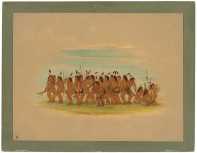 Hundetanz - Sioux von George Catlin