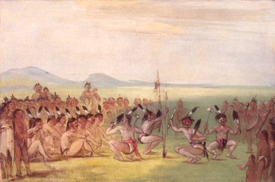Adlertanz, Choctaw von George Catlin