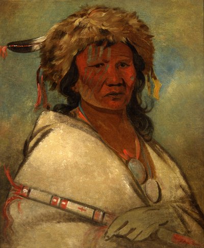 Großer Held, ein Häuptling, 1845 von George Catlin