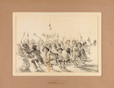 Indianischer Skalptanz--Nr. 31 von George Catlin