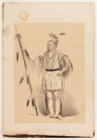 Joc-o-sot, der Gehende Bär von George Catlin