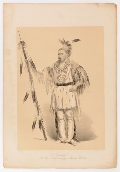 Joc-o-sot, der Gehende Bär von George Catlin