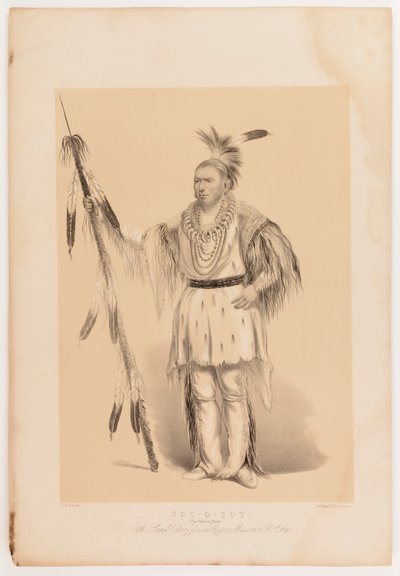 Joc-o-sot, der Gehende Bär von George Catlin