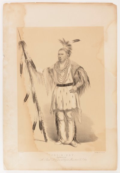 Joc-o-sot, der Gehende Bär von George Catlin