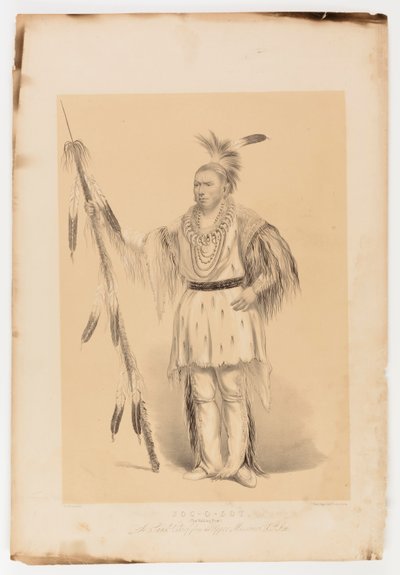 Joc-o-sot, der Gehende Bär von George Catlin