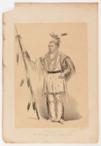 Joc-o-sot, der Gehende Bär von George Catlin