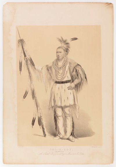 Joc-o-sot, der Gehende Bär von George Catlin