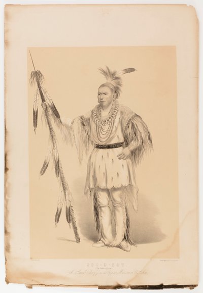 Joc-o-sot, der Gehende Bär von George Catlin