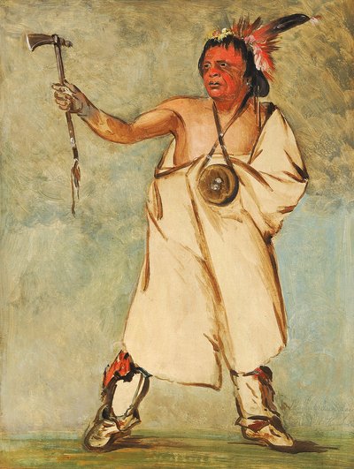 Naw-naw-páy-ee, Der Soldat von George Catlin
