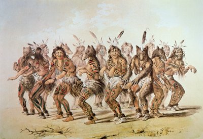 Sioux Bärentanz von George Catlin