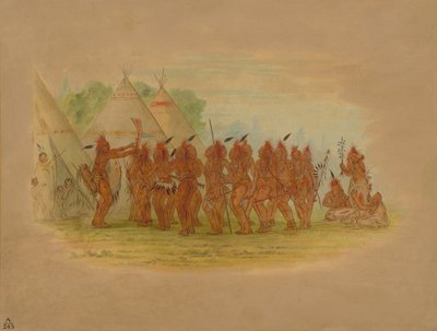 Sklaventanz - Saukie von George Catlin