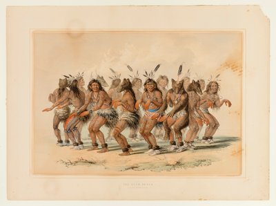 Der Bärentanz--Nr. 18 von George Catlin