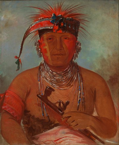 Wée-ke-rú-law, Der Austauscher, 1832 von George Catlin