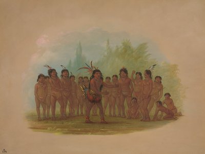 Zurumati-Indianer, 1854-1869 von George Catlin