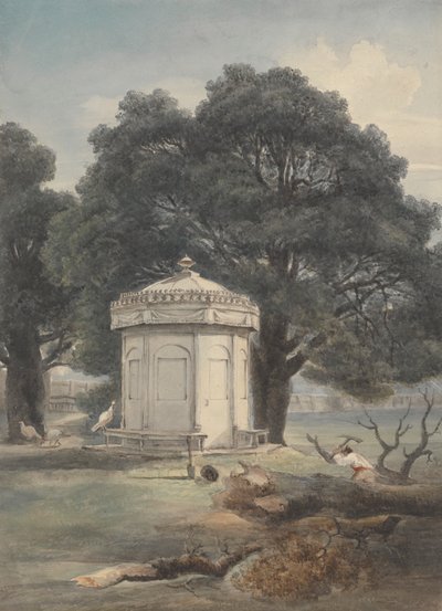 Ein Garten in Indien von George Chinnery