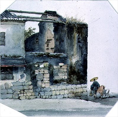 Szene in Macao von George Chinnery