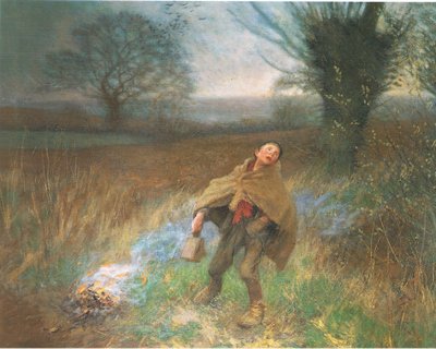 Vogelscheuche von George Clausen