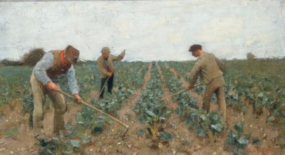 Land hacken von George Clausen
