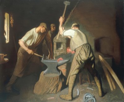 Unser Schmied von George Clausen