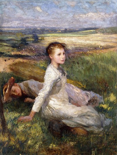Sommer auf den Feldern von George Clausen