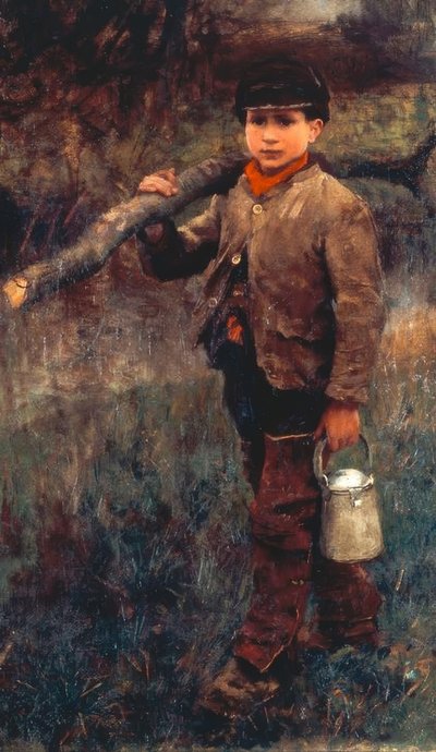Der Holzfällersohn von George Clausen