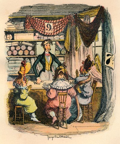 Horatio Sparkins, um 1900 von George Cruikshank