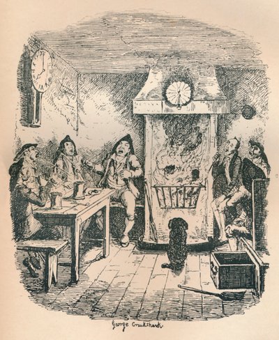 Scotland Yard, um 1900 von George Cruikshank