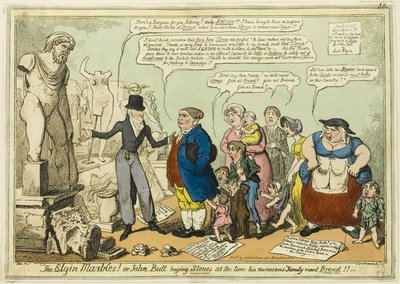 Die Elgin-Marmore von George Cruikshank