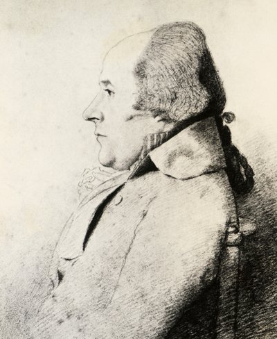 Porträt von William Bligh von George Dance