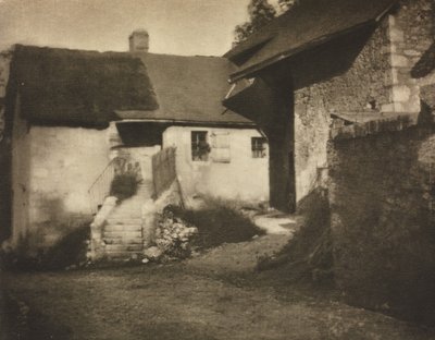 Häuser in der Nähe von Aix-les-Bains von George Davison