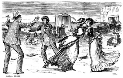 Soziale Wesen, 1876-1891 von George du Maurier