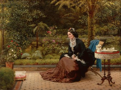 Fünf Uhr von George Dunlop Leslie