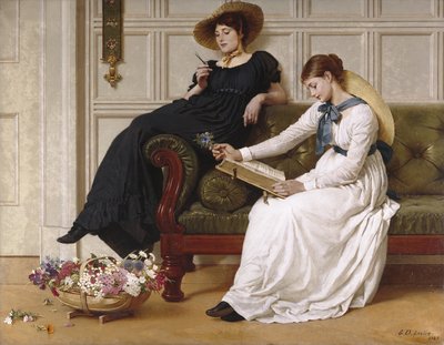 Die Sprache der Blumen von George Dunlop Leslie