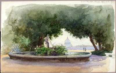Vom Pincio, Rom von George Elbert Burr