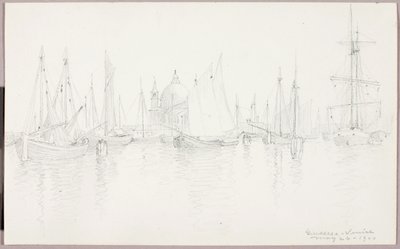 Giudecca - Venedig von George Elbert Burr