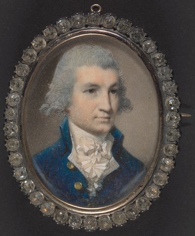 Porträt eines Gentlemans von George Engleheart