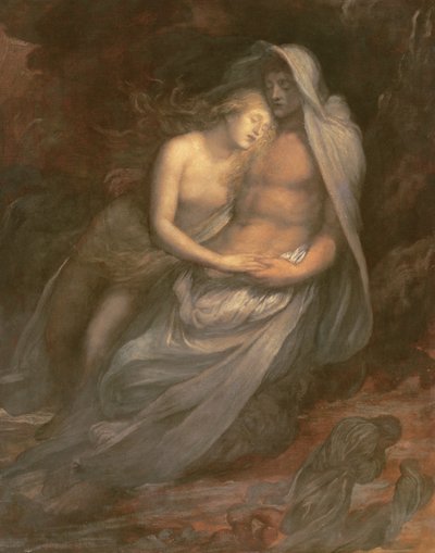 Paolo und Francesca von George Frederic Watts