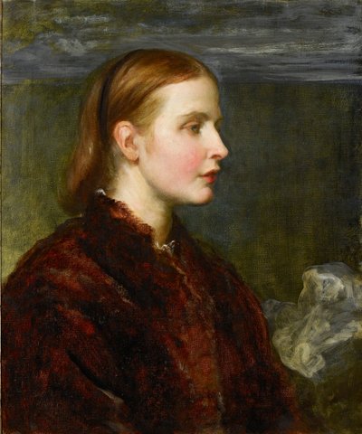 Miss Eliza Ann Ogilvy, 1866 von George Frederick Watts
